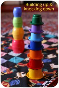 building up and knocking down